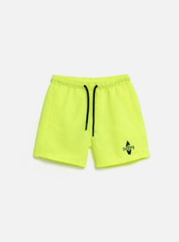 20134750008, Купальные шорты детские для мальчиков Bismark лайм - Acoola фото 6