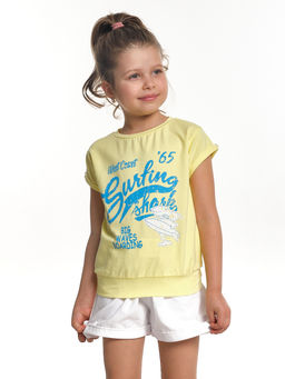 Футболка с принтом UD 0353 лимон