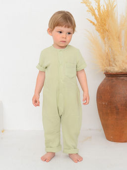 Песочник из муслина салатовый