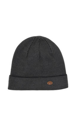 Мужской комплект из берета с шарфом антрацитового цвета Неожиданная скидка в корзине - U.s. polo assn фото 3