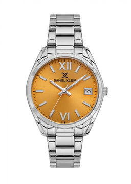 Наручные часы Daniel Klein женские с оранжевым циферблатом 13482-3