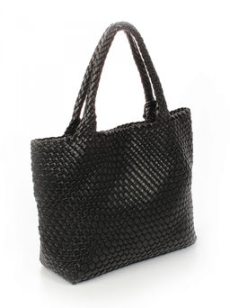 LACCOMA сумка СУ1033-А-черный эко кожа хлопок  фото 2