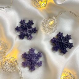 Снежинка из Лепидолита - Радуга самоцветов фото 2