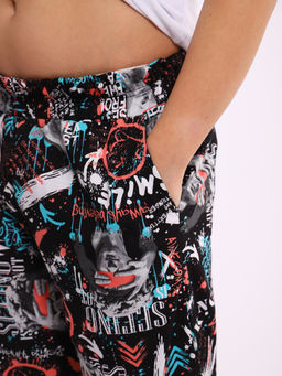 Шорты Федор синий граффити - Ладошки фото 31
