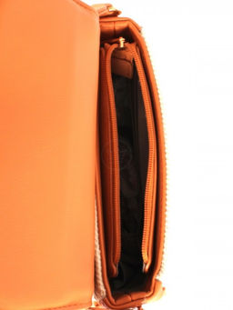 Сумка женская искусственная кожа DJ-CM 7424-PEACH FUZZ, 1отд, плечевой ремень, персик SALE 264394 - Adelia фото 4