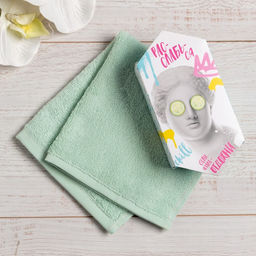 Полотенце махровое Этель Расслабься 30х30 см, 100 хлопок, 340гр/м2