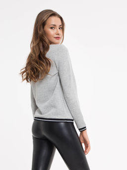 CONTE Экстрамягкий свитшот с термоэффектом 842 dark grey - Conte elegant фото 2