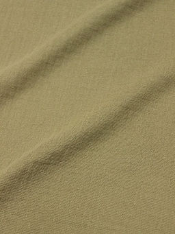 Муслин двухслойный с эффектом жатости цв.Оливково-бежевый, ш.1.35м, хлопок-100%, 110гр/м.кв