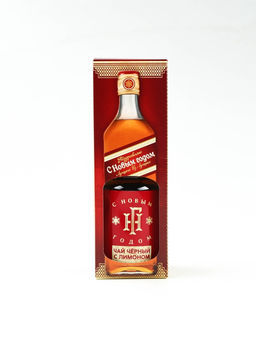 Чай чёрный С Новым годом!, вкус: лимон, 50 г (18+)