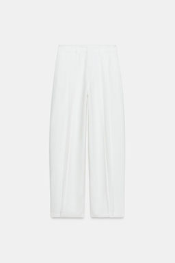 PANTAL?N BARREL ZW COLLECTION / Blanco