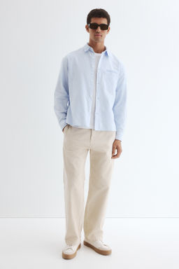 Camisa Oxford Loose Fit - H&m фото 8