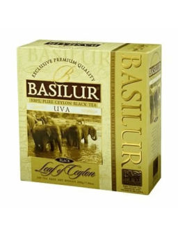 Коллекция Лист Цейлона/ УВА / (70172) черн. 100 пак/ 6 шт (BASILUR)