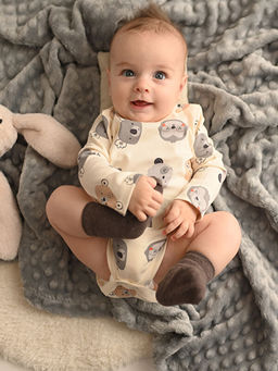 Bask?l? Erkek Bebek ??t??tl? Body 2li