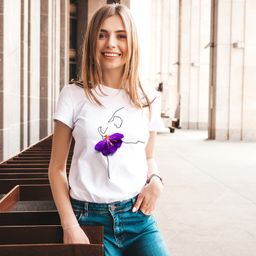 Эксклюзивная футболка Yana Pletneva упаковка плотный Zip пакет!