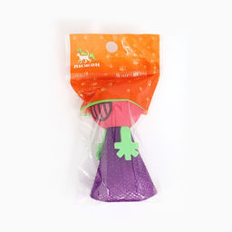 Игрушка для кошек Пружинистый смайл, 4 см, микс цветов - Пижон фото 6