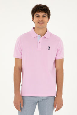 Мужская розовая базовая футболка Неожиданная скидка в корзине - U.s. polo assn фото 8