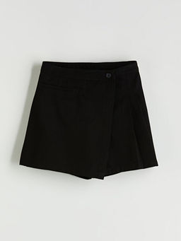 Basic K?z ?ocuk ?ort Etek