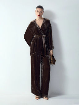 ЕМКА / Жакет-кимоно из смесового шёлка - Emka фото 5