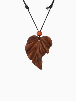 Кулон «Лист», дерево соно