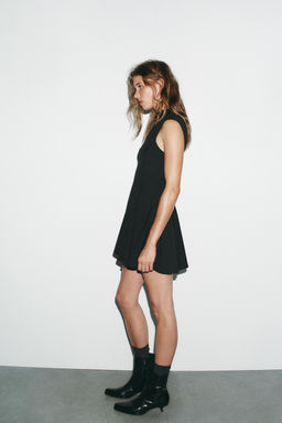 VOLUMINOUS SHORT DRESS - Zara фото 4
