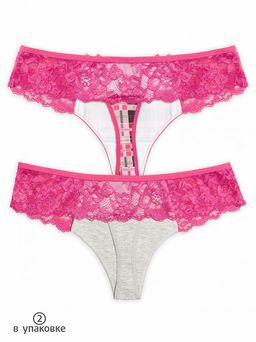 Pelican 2шт. в упаковке LUSA6194(2) трусы женские  фото 4