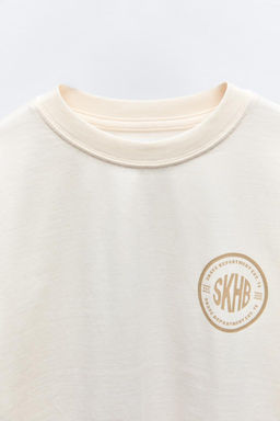 LOGO PRINT T-SHIRT - Zara фото 9