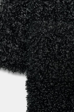 LONG FAUX SHEARLING COAT ZW COLLECTION - Zara фото 10