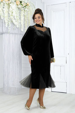 Платье Ninele 7431-Р темно-синий - Mira fashion фото 596