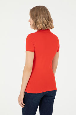 Женская красная футболка Неожиданная скидка в корзине - U.s. polo assn фото 12