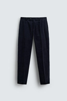 CORDUROY SUIT TROUSERS - Zara фото 6