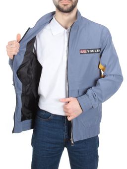 11133 GRAY/BLUE Ветровка мужская Bluoltre (100% полиэстер) - Fashion фото 9