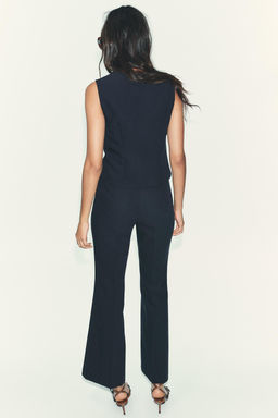 CREPE TOP WITH BUCKLES - Zara фото 5