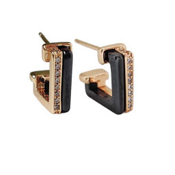 Серьги с керамикой