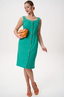 Сарафан Ширли (зелёный) - Эльза фото 5