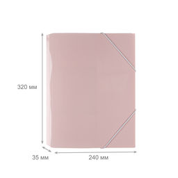 Expert Complete Trend Pastel Pastel Папка на резинке A4 600 мкм 35 мм диагональ 5 шт. персиковый EC234413