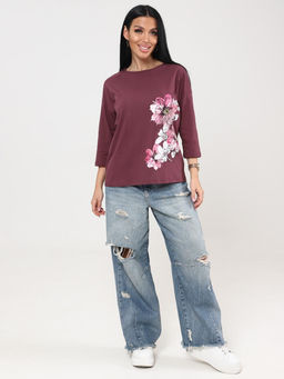 IV-CAPRIZ Мимулус - футболка лиловый