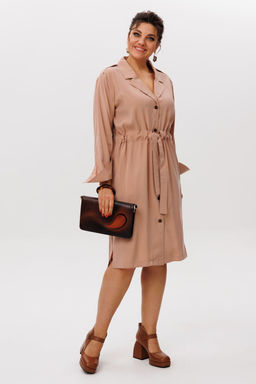 Платье ANELLI 1592 тростниковый сахар