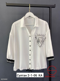 Рубашка женская из хлопка