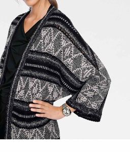 Кардиган, черно-серый - Linea tesini фото 6