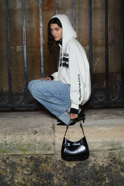 Chaqueta sudadera oversize con motivo estampado - H&m фото 3