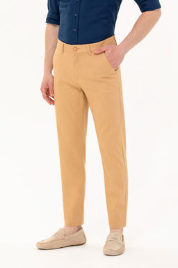 Erkek Camel Kanvas / Chino Pantolon Sepette S_rpriz _ndirim - U.s. polo assn фото 9