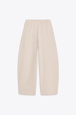 CONTRAST BALLOON TROUSERS - Zara фото 6
