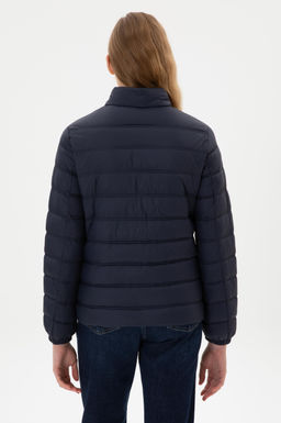 Kad_n Lacivert Mont Sepette S_rpriz _ndirim