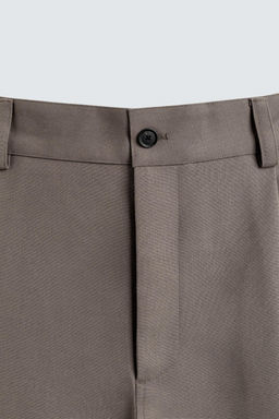 BALLOON FIT PLEATED TROUSERS - Zara фото 9