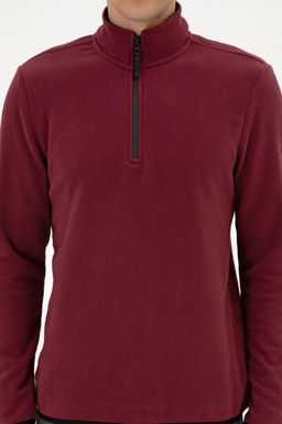 Erkek Bordo Basic Sweatshirt Sepette S_rpriz _ndirim - U.s. polo assn фото 6
