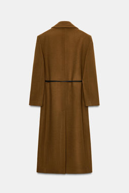WOOL BLEND COAT ZW COLLECTION - Zara фото 10