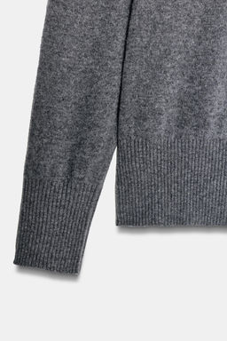 100% WOOL OVERSIZE JUMPER - Zara фото 7
