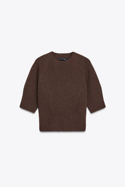 RIB KNIT SWEATER - Zara фото 10