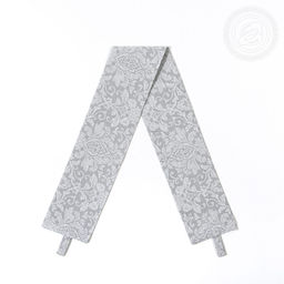 Шторы для гостиной с подхватом Вензель серый 145*260/Шторы: 1 шт.- 145*260, подхваты: 1 шт. Шторы АРТ ДИЗАЙН для гостиной  фото 6