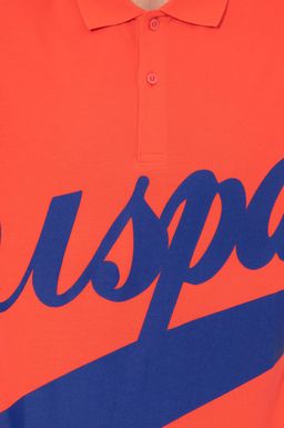 U. S. Polo Assn Мужская красная футболка с воротником-поло - U.s. polo assn фото 6